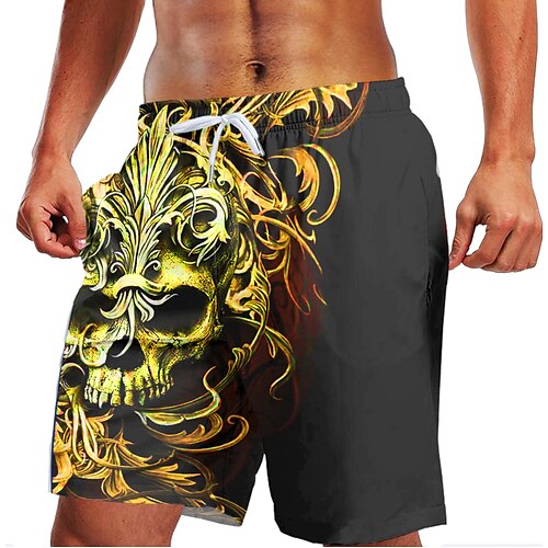 Herre Badeshorts Surf shorts Underdele Snørelukning Med lommer Svømning Surfing Strand Vandsport Trykt Sommer Forår
Herre Badeshorts Surf shorts Underdele Snørelukning Med lommer Svømning Surfing Strand Vandsport Trykt Sommer Forår