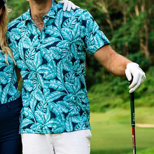 Per uomo Polo con bottoni Polo con risvolto POLO Camicia da golf Golf Stampe astratte Foglie Collo ripiegabile Blu Esterno Strada Maniche corte Stampa Abbigliamento Sportivo Di tendenza Streetwear
Per uomo Polo con bottoni Polo con risvolto POLO Camicia da golf Golf Stampe astratte Foglie Collo ripiegabile Blu Esterno Strada Maniche corte Stampa Abbigliamento Sportivo Di tendenza Streetwear