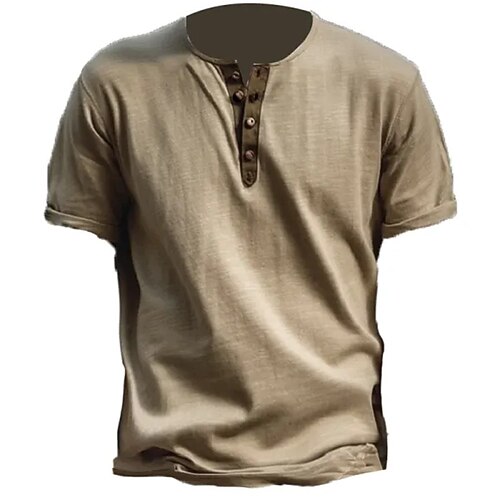Herre Henly-skjorte T-skjorte عادي Henley Gate Feriereise Kort Erme Klær Mote Designer Grunnleggende
Herre Henly-skjorte T-skjorte عادي Henley Gate Feriereise Kort Erme Klær Mote Designer Grunnleggende