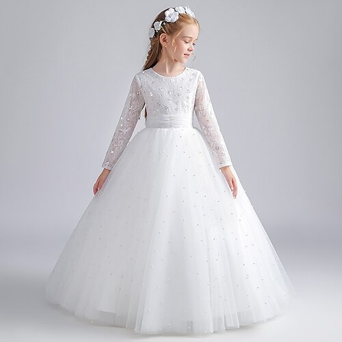 Bambino Da ragazza Vestito da festa Tinta unica Vestito tubino Fino a metà polpaccio Vestito Prestazioni Retato Girocollo Manica lunga Da principessa Vestito 2-12 anni Estate Bianco
Bambino Da ragazza Vestito da festa Tinta unica Vestito tubino Fino a metà polpaccio Vestito Prestazioni Retato Girocollo Manica lunga Da principessa Vestito 2-12 anni Estate Bianco