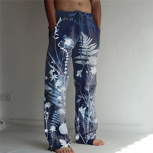 Herren Hose Hosen Sommerhosen Strandhose Kordelzug Elastische Taille 3D-Druck Grafik-Drucke Blume Komfort Casual Täglich Festtage Strassenmode Hawaiianisch Marineblau
Herren Hose Hosen Sommerhosen Strandhose Kordelzug Elastische Taille 3D-Druck Grafik-Drucke Blume Komfort Casual Täglich Festtage Strassenmode Hawaiianisch Marineblau
