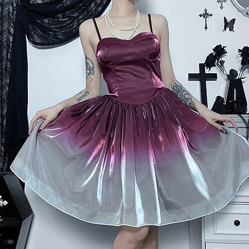 Chica gótica Lolita gótica Sensual Y2K Año 2000 Vestidos Baile de Máscaras Mujer Disfraz Cosecha Cosplay Fiesta / Noche Hasta el Tobillo Vestido Mascarada
Chica gótica Lolita gótica Sensual Y2K Año 2000 Vestidos Baile de Máscaras Mujer Disfraz Cosecha Cosplay Fiesta / Noche Hasta el Tobillo Vestido Mascarada