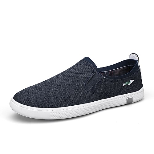 Per uomo Mocassini e Slip-Ons Informale Giornaliero Tessuto Traspirante Grigio scuro Marrone chiaro Blu scuro Estate
Per uomo Mocassini e Slip-Ons Informale Giornaliero Tessuto Traspirante Grigio scuro Marrone chiaro Blu scuro Estate