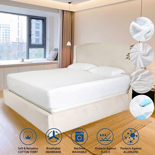 Tela de felpa tpy, sábana impermeable de algodón para orina de bebé, funda de colchón de hotel, funda protectora Simmons
Tela de felpa tpy, sábana impermeable de algodón para orina de bebé, funda de colchón de hotel, funda protectora Simmons