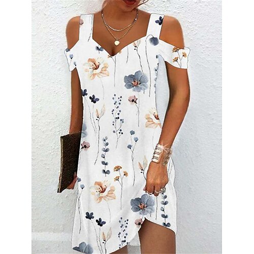 Dame Uformell kjole Skiftkjole Print kjole Blomstret Kald skulder Trykt mønster V-hals Midikjole Aktiv Mote utendørs Gate Kortermet Normal Svart Hvit Kakifarget Sommer Vår S M L XL XXL
Dame Uformell kjole Skiftkjole Print kjole Blomstret Kald skulder Trykt mønster V-hals Midikjole Aktiv Mote utendørs Gate Kortermet Normal Svart Hvit Kakifarget Sommer Vår S M L XL XXL