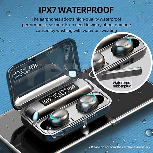 iMosi F9-6S Auricolari wireless Cuffie TWS Nell'orecchio Bluetooth5.0 Impermeabile Sportivo Stereo per Apple Samsung Huawei Xiaomi MI Cellulare
iMosi F9-6S Auricolari wireless Cuffie TWS Nell'orecchio Bluetooth5.0 Impermeabile Sportivo Stereo per Apple Samsung Huawei Xiaomi MI Cellulare