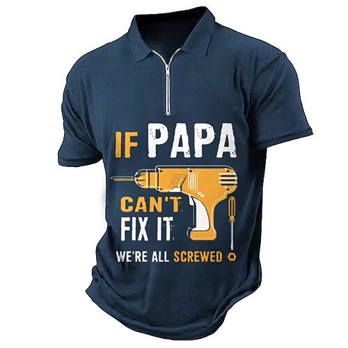 Per uomo Polo con zip POLO Camicia da golf Golf Alfabetico Stampe astratte Collo ripiegabile Nero Blu Marrone Verde Grigio Esterno Strada Maniche corte Cerniera Stampa Abbigliamento Di tendenza
Per uomo Polo con zip POLO Camicia da golf Golf Alfabetico Stampe astratte Collo ripiegabile Nero Blu Marrone Verde Grigio Esterno Strada Maniche corte Cerniera Stampa Abbigliamento Di tendenza