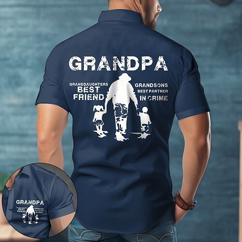 Hombre Camisa Letra Estampados Día del padre Cuello Vuelto Negro Azul Piscina Verde Trébol Gris Exterior Calle Mangas cortas Estampado Ropa Moda Ropa de calle Design Casual
Hombre Camisa Letra Estampados Día del padre Cuello Vuelto Negro Azul Piscina Verde Trébol Gris Exterior Calle Mangas cortas Estampado Ropa Moda Ropa de calle Design Casual