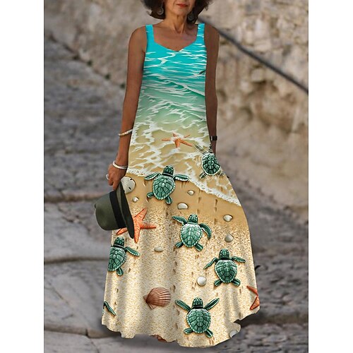 Per donna Abito lungo Abito lungo Abito casual Abito linea A Abito estivo Floreale Mare Di tendenza Streetwear Giornaliero Appuntamento Per uscire Stampa Senza maniche Con bretelline Vestito Standard
Per donna Abito lungo Abito lungo Abito casual Abito linea A Abito estivo Floreale Mare Di tendenza Streetwear Giornaliero Appuntamento Per uscire Stampa Senza maniche Con bretelline Vestito Standard
