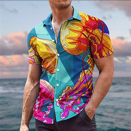 Herren Hemd Hawaiihemd Sommerhemd Grafik-Drucke Oktopus Umlegekragen Gelb Blau Outdoor Strasse Kurze Ärmel Bedruckt Bekleidung Modisch Strassenmode Designer Brautkleider schlicht
Herren Hemd Hawaiihemd Sommerhemd Grafik-Drucke Oktopus Umlegekragen Gelb Blau Outdoor Strasse Kurze Ärmel Bedruckt Bekleidung Modisch Strassenmode Designer Brautkleider schlicht