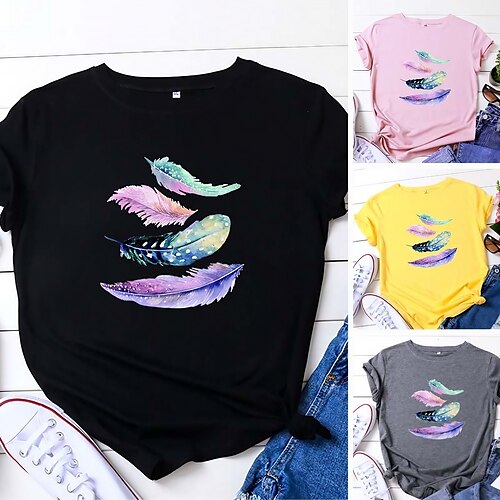dame t-skjorte basic print enkel basic rund hals t-skjorte erme stard sommer ert grønn blå hvit svart mørk rød
dame t-skjorte basic print enkel basic rund hals t-skjorte erme stard sommer ert grønn blå hvit svart mørk rød
