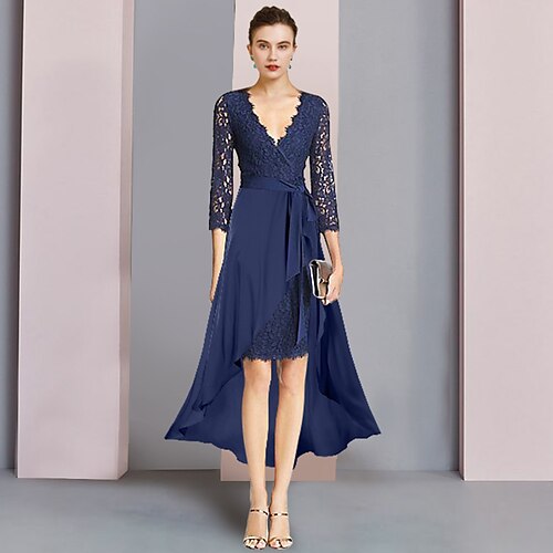 Spezzato A tubino Abito da cerimonia per signora Formale Invitati del matrimonio Elegante A V Al ginocchio Chiffon Di pizzo Manica a 3/4 con Fiocco (fiocchi) 2023
Spezzato A tubino Abito da cerimonia per signora Formale Invitati del matrimonio Elegante A V Al ginocchio Chiffon Di pizzo Manica a 3/4 con Fiocco (fiocchi) 2023