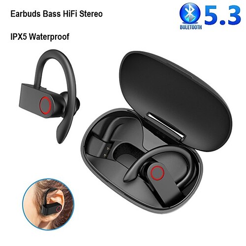 A9S Drahtlose Ohrhörer TWS-Kopfhörer Ohrbügel Bluetooth 5.3 Stereo Mit Ladebox IPX5 für Apple Samsung Huawei Xiaomi MI Yoga Fitness Für den täglichen Einsatz Handy
A9S Drahtlose Ohrhörer TWS-Kopfhörer Ohrbügel Bluetooth 5.3 Stereo Mit Ladebox IPX5 für Apple Samsung Huawei Xiaomi MI Yoga Fitness Für den täglichen Einsatz Handy