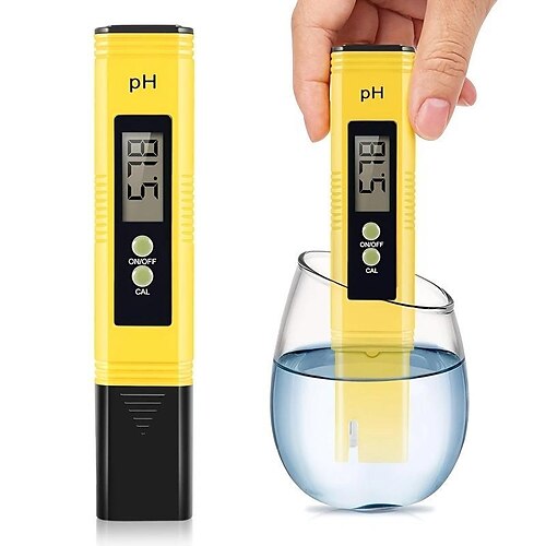 

точный ph-метр: получите высокоточные измерения 0,01 для бытовой питьевой воды, воды в бассейне и аквариуме с помощью ручки-тестер ph