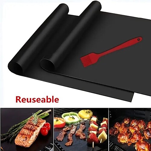 Tapis de barbecue barbecue tapis de barbecue en téflon antiadhésif résistant aux hautes températures en fibre de verre tapis de barbecue extérieur outils de barbecue
Tapis de barbecue barbecue tapis de barbecue en téflon antiadhésif résistant aux hautes températures en fibre de verre tapis de barbecue extérieur outils de barbecue
