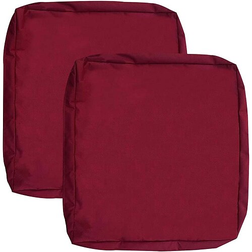 

2 Pcs Patio Cushion Covers, Outdoor Sofa Wicker Sofa Seat Cover Waterproof Couch Slipcover,Oxford Wicker Chair Cover Furniture Protector