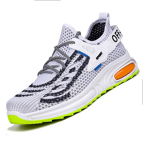 Homens Tênis Look desportivo Sapatos Flyknit Esportivo Casual Ao ar livre Diário Caminhada Tecelagem voadora Respirável Preto e Branco Branco-Laranja cáqui-laranja Listrado Verão Primavera
Homens Tênis Look desportivo Sapatos Flyknit Esportivo Casual Ao ar livre Diário Caminhada Tecelagem voadora Respirável Preto e Branco Branco-Laranja cáqui-laranja Listrado Verão Primavera