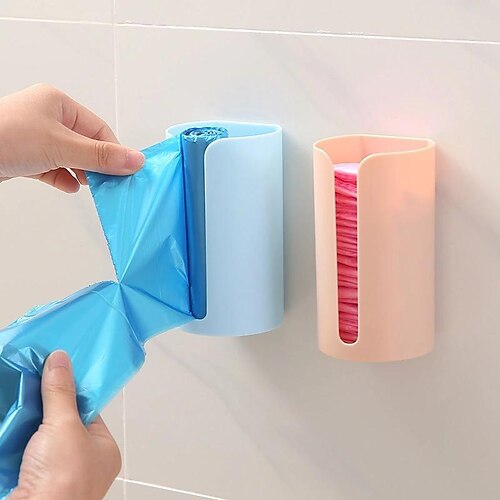 Support de sac à ordures en plastique créatif sans ongles support de sac poubelle mural boîte de rangement coton tampon conteneur cuisine salle de bain stockage
Support de sac à ordures en plastique créatif sans ongles support de sac poubelle mural boîte de rangement coton tampon conteneur cuisine salle de bain stockage