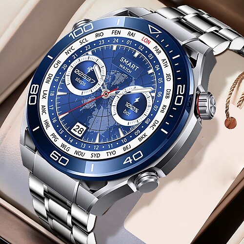 iMosi S59 Smart Watch 1.5 inch Smartwatch Fitness Running Watch Bluetooth Pedometer Call Reminder Activity Tracker Compatible with Android iOS Women Men Long Standby Hands-Free Calls Waterproof IP 67
iMosi S59 Smart Watch 1.5 inch Smartwatch Fitness Running Watch Bluetooth Pedometer Call Reminder Activity Tracker Compatible with Android iOS Women Men Long Standby Hands-Free Calls Waterproof IP 67