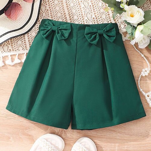 Niños Chica Bermudas Color sólido Pantalones y Faldas Diario 10 - 13 años Verano Verde Trébol
Niños Chica Bermudas Color sólido Pantalones y Faldas Diario 10 - 13 años Verano Verde Trébol
