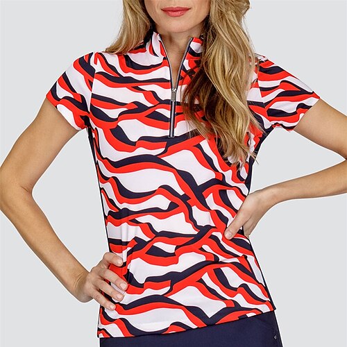 Women's Polo Shirt Golf Shirt Golf Clothes Breathable Quick Dry Soft Short Sleeve Top Regular Fit Geometry Summer Spring Tennis Golf Badminton
Women's Polo Shirt Golf Shirt Golf Clothes Breathable Quick Dry Soft Short Sleeve Top Regular Fit Geometry Summer Spring Tennis Golf Badminton