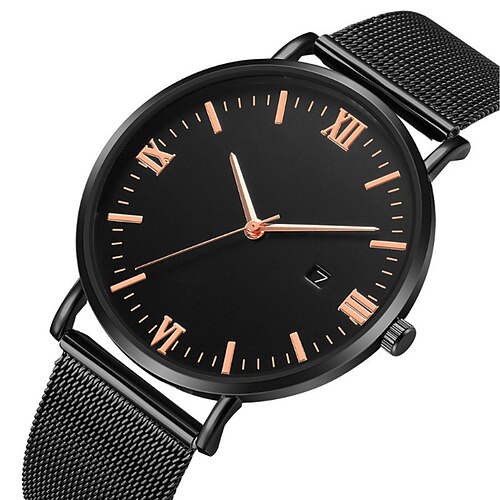hommes montre à quartz minimaliste sports de plein air analogique montre à quartz calendrier étanche maille ceinture business casual montre femmes montre vantine's day gift
hommes montre à quartz minimaliste sports de plein air analogique montre à quartz calendrier étanche maille ceinture business casual montre femmes montre vantine's day gift