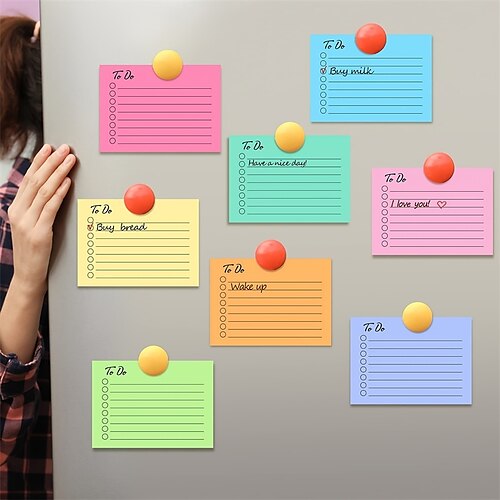 9pc 50 Sheets To Do List Sticky Notes Assorted Colors Lined Sticky Notes Self Stick Note Pads Adhesive Memo To Do List For Planner Reminder Studying Home Office Supplies
9pc 50 Sheets To Do List Sticky Notes Assorted Colors Lined Sticky Notes Self Stick Note Pads Adhesive Memo To Do List For Planner Reminder Studying Home Office Supplies