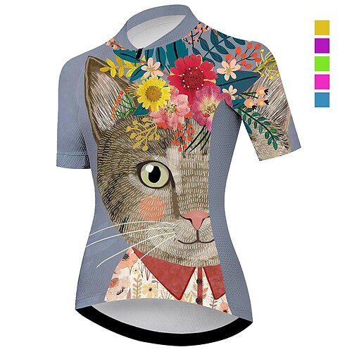 21Grams Mulheres Camisa para Ciclismo Manga Curta Moto Blusas com 3 bolsos traseiros Ciclismo de Montanha Ciclismo de Estrada Respirável Secagem Rápida Pavio Humido Tiras Refletoras Violeta Rosa
21Grams Mulheres Camisa para Ciclismo Manga Curta Moto Blusas com 3 bolsos traseiros Ciclismo de Montanha Ciclismo de Estrada Respirável Secagem Rápida Pavio Humido Tiras Refletoras Violeta Rosa