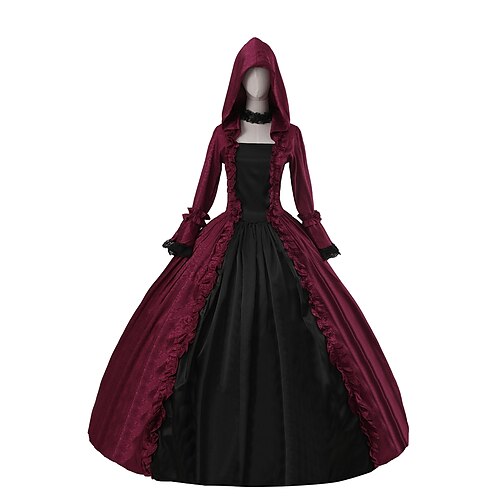 Maria Antonietta Plus Size Gothic Rococo Victorian 18th Century Vintage Dress Dress Party Costume Masquerade Prom Dress Women's Girls' Lace Costume Vintage Cosplay Performance Event / Party Carnival
Maria Antonietta Plus Size Gothic Rococo Victorian 18th Century Vintage Dress Dress Party Costume Masquerade Prom Dress Women's Girls' Lace Costume Vintage Cosplay Performance Event / Party Carnival