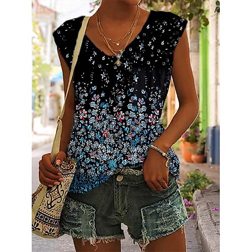 Mulheres Malha Íntima Preto Rosa Azul Floral Borboleta Imprimir Sem Manga Casual Feriado Básico Decote V Padrão Tema Flores Borboleta S
Mulheres Malha Íntima Preto Rosa Azul Floral Borboleta Imprimir Sem Manga Casual Feriado Básico Decote V Padrão Tema Flores Borboleta S
