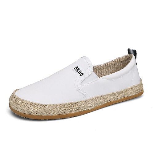 Homens Mocassins e Slip-Ons Casual Diário Tecido Respirável Preto Branco Verão Primavera
Homens Mocassins e Slip-Ons Casual Diário Tecido Respirável Preto Branco Verão Primavera