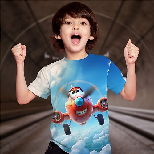 Chico Camiseta Manga Corta Camiseta Graphic Caricatura Impresión 3D Activo Deportes Moda Poliéster Exterior Casual Diario Niños Cuello redondo 3-12 años Gráfico impreso en 3D Ajuste regular Camisa
Chico Camiseta Manga Corta Camiseta Graphic Caricatura Impresión 3D Activo Deportes Moda Poliéster Exterior Casual Diario Niños Cuello redondo 3-12 años Gráfico impreso en 3D Ajuste regular Camisa
