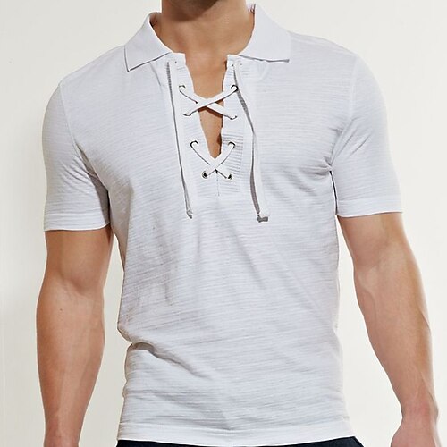 Homme POLO Tee Shirt Golf Casual Vacances Revers Manche Courte Mode basique Plein Lacet Classique Eté Standard Blanche POLO
Homme POLO Tee Shirt Golf Casual Vacances Revers Manche Courte Mode basique Plein Lacet Classique Eté Standard Blanche POLO