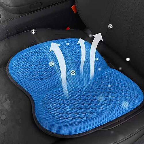 Gel-Sitzkissen reduziert Schmerzen im Hüftrücken bei langem Sitzen, atmungsaktives, kühlendes Sitzkissen, Wabendesign absorbiert Druck, tragbar für Bürostuhl, Sofa, Auto, Rollstuhl
Gel-Sitzkissen reduziert Schmerzen im Hüftrücken bei langem Sitzen, atmungsaktives, kühlendes Sitzkissen, Wabendesign absorbiert Druck, tragbar für Bürostuhl, Sofa, Auto, Rollstuhl