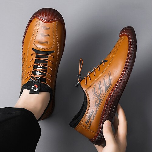 Homme Oxfords Chaussures de confort Décontractées Extérieur du quotidien Faux Cuir Respirable Noir Gris Claire Café Printemps Automne
Homme Oxfords Chaussures de confort Décontractées Extérieur du quotidien Faux Cuir Respirable Noir Gris Claire Café Printemps Automne