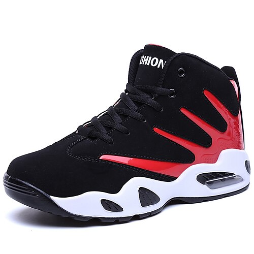 Herren Basketball Schuhe Turnschuhe Sportlicher Look Sport Brautkleider schlicht Outdoor Täglich Rennen Wanderschuhe Kunstleder Atmungsaktiv Schwarz und Weiß Schwarz Rot Rinde blau Gestreift Sommer
Herren Basketball Schuhe Turnschuhe Sportlicher Look Sport Brautkleider schlicht Outdoor Täglich Rennen Wanderschuhe Kunstleder Atmungsaktiv Schwarz und Weiß Schwarz Rot Rinde blau Gestreift Sommer