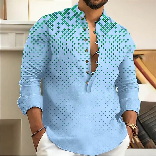 Herren Hemd leinenhemd Grafik-Drucke Geometrie Ständer Rote Blau Grau Outdoor Strasse Langarm Bedruckt Bekleidung Leinen Modisch Strassenmode Designer Brautkleider schlicht
Herren Hemd leinenhemd Grafik-Drucke Geometrie Ständer Rote Blau Grau Outdoor Strasse Langarm Bedruckt Bekleidung Leinen Modisch Strassenmode Designer Brautkleider schlicht