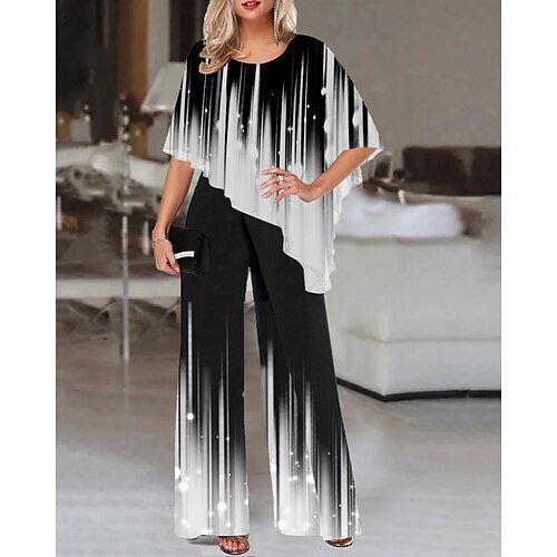 Damen-Overall, auffälliger Aufdruck, Rundhalsausschnitt, Streetwear, Party, Büro, gerade, normale Passform, halbe Ärmel, Schmetterlingsärmel, Weiß, Fuchsia, Grün, S, M, L, alle Jahreszeiten
Damen-Overall, auffälliger Aufdruck, Rundhalsausschnitt, Streetwear, Party, Büro, gerade, normale Passform, halbe Ärmel, Schmetterlingsärmel, Weiß, Fuchsia, Grün, S, M, L, alle Jahreszeiten