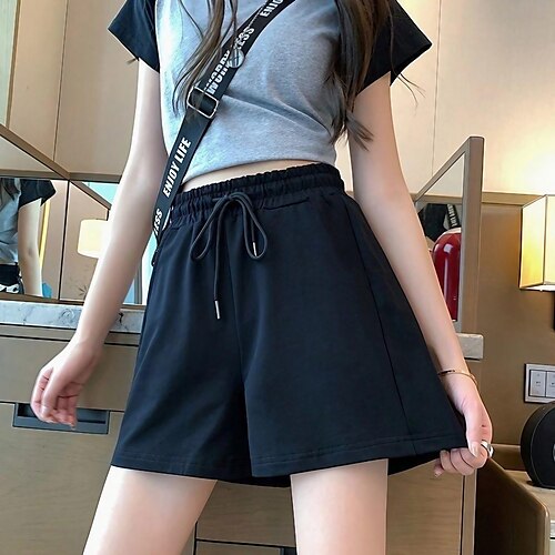 Femme Ample Short Noir Blanche Rose Claire Mode Casual Fin de semaine Court Confort Plein S M L XL 2XL
Femme Ample Short Noir Blanche Rose Claire Mode Casual Fin de semaine Court Confort Plein S M L XL 2XL