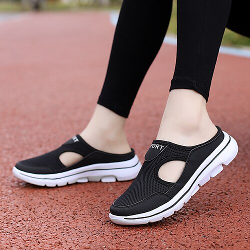 Mulheres Mules Sapatos Confortáveis Sapatos Flyknit Mulas Diário Sem Salto Ponta Redonda Casual Minimalismo Caminhada Tecelagem voadora Mocassim Côr Sólida Preto Branco Cinzento Claro
Mulheres Mules Sapatos Confortáveis Sapatos Flyknit Mulas Diário Sem Salto Ponta Redonda Casual Minimalismo Caminhada Tecelagem voadora Mocassim Côr Sólida Preto Branco Cinzento Claro