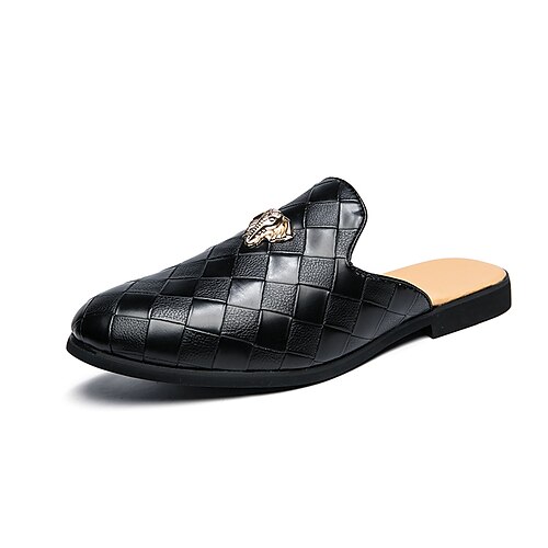 Herren Cloggs Pantoletten Karierte Schuhe im britischen Stil Komfort Schuhe Brautkleider schlicht Britisch Täglich PU Atmungsaktiv Schwarz Blau Sommer Frühling
Herren Cloggs Pantoletten Karierte Schuhe im britischen Stil Komfort Schuhe Brautkleider schlicht Britisch Täglich PU Atmungsaktiv Schwarz Blau Sommer Frühling