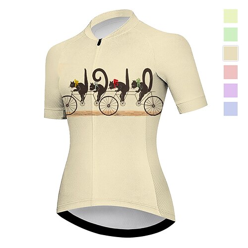 21Grams Mulheres Camisa para Ciclismo Manga Curta Moto Blusas com 3 bolsos traseiros Ciclismo de Montanha Ciclismo de Estrada Respirável Secagem Rápida Pavio Humido Tiras Refletoras Violeta Amarelo
21Grams Mulheres Camisa para Ciclismo Manga Curta Moto Blusas com 3 bolsos traseiros Ciclismo de Montanha Ciclismo de Estrada Respirável Secagem Rápida Pavio Humido Tiras Refletoras Violeta Amarelo