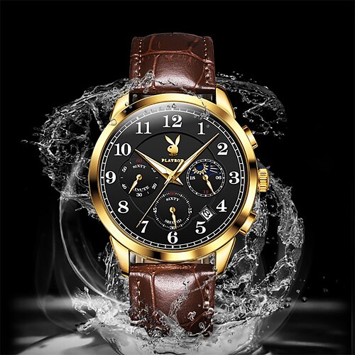Playboy relógio de quartzo masculino de luxo casual minimalista esportivo relógio de pulso analógico com conjunto de pulseira cronógrafos luminosos calendário multifuncional relógio masculino de couro
Playboy relógio de quartzo masculino de luxo casual minimalista esportivo relógio de pulso analógico com conjunto de pulseira cronógrafos luminosos calendário multifuncional relógio masculino de couro