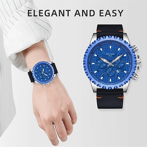 Notionr Herren Quarzuhr großes Zifferblatt Mode lässig Analog Damen Armband Armbanduhr leuchtender Kalender wasserdichte Lederuhr
Notionr Herren Quarzuhr großes Zifferblatt Mode lässig Analog Damen Armband Armbanduhr leuchtender Kalender wasserdichte Lederuhr