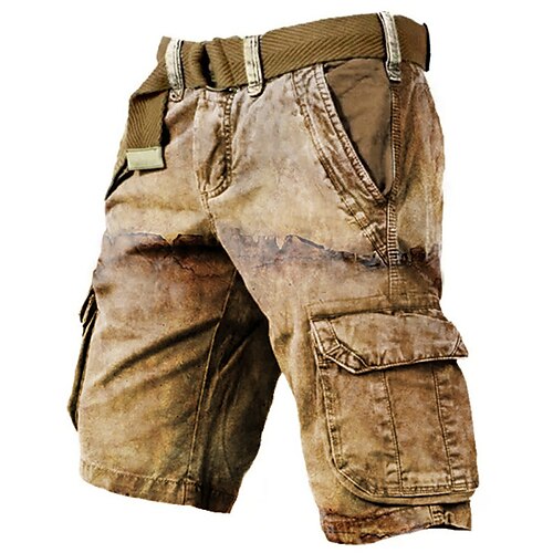 Hombre Pantalón Corto Cargo Pantalón corto Shorts para senderismo Multi bolsillo Estampados Listo para vestir Corto Exterior Diario Design Casual Azul Piscina Caqui
Hombre Pantalón Corto Cargo Pantalón corto Shorts para senderismo Multi bolsillo Estampados Listo para vestir Corto Exterior Diario Design Casual Azul Piscina Caqui