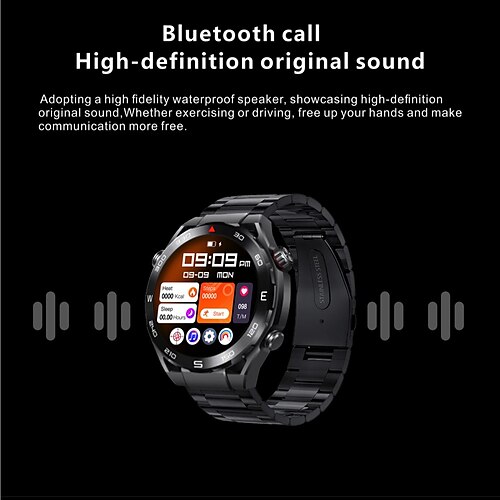696 S10MAX Smart Watch 1.62 inch Smartwatch Fitness Running Watch Bluetooth Pedometer Call Reminder Sleep Tracker Compatible with Android iOS Men Hands-Free Calls Message Reminder Custom Watch Face
696 S10MAX Smart Watch 1.62 inch Smartwatch Fitness Running Watch Bluetooth Pedometer Call Reminder Sleep Tracker Compatible with Android iOS Men Hands-Free Calls Message Reminder Custom Watch Face