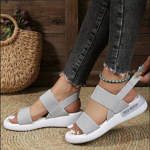 Mulheres Sandálias Sapatos Confortáveis Diário Praia Sem Salto Dedo Aberto Casual Com Transparência Mocassim Côr Sólida Preto Rosa Cinzento
Mulheres Sandálias Sapatos Confortáveis Diário Praia Sem Salto Dedo Aberto Casual Com Transparência Mocassim Côr Sólida Preto Rosa Cinzento