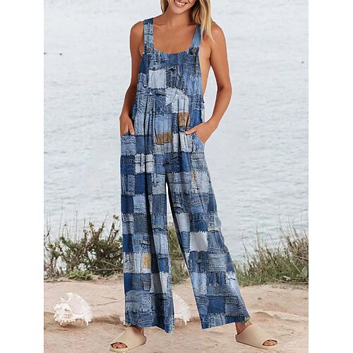 Damen Latzhose Tasche Bedruckt Geometrisch V Ausschnitt Strassenmode Urlaub Täglich Urlaub Regular Fit Ärmellos Gelb Rosa Marineblau S M L XL Sommer
Damen Latzhose Tasche Bedruckt Geometrisch V Ausschnitt Strassenmode Urlaub Täglich Urlaub Regular Fit Ärmellos Gelb Rosa Marineblau S M L XL Sommer