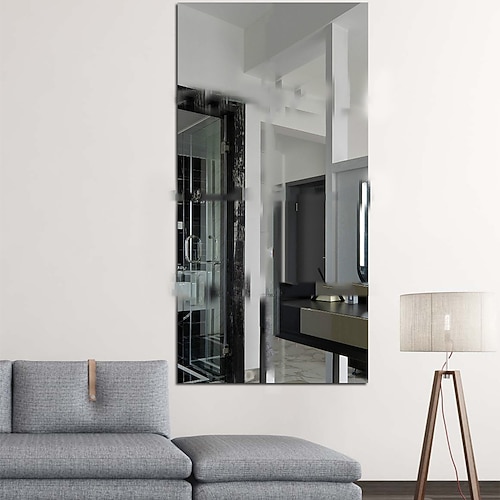 Mirror Sticker for Walls Self Adhesive Mirror Contact Paper Peel and Stick Vinyl Mirror Wallpaper Stickers for DIY Home Decor Bedroom Door Cabinets Craft Countertops Dresser
Mirror Sticker for Walls Self Adhesive Mirror Contact Paper Peel and Stick Vinyl Mirror Wallpaper Stickers for DIY Home Decor Bedroom Door Cabinets Craft Countertops Dresser