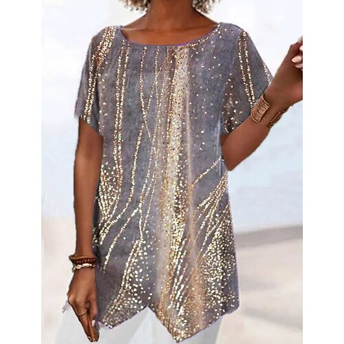 Damen Hemd Bluse Gelb Rosa Blau Graphic Asymmetrisch Bedruckt Kurzarm Casual Basic Rundhalsausschnitt Lang S
Damen Hemd Bluse Gelb Rosa Blau Graphic Asymmetrisch Bedruckt Kurzarm Casual Basic Rundhalsausschnitt Lang S